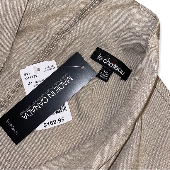 Le chateau NWT classy dress with belt - Picture 5 of 5